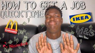 HOW TO GET A JOB AS A TEEN; MY CV, APPLYING, INTERVIEWS & MORE