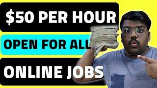 Earn $50 Every 60 Minutes From Day 1 | Make Money Online | Work From Home Jobs