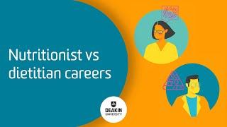 Nutritionist vs dietitian careers