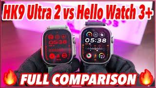 HK9 Ultra 2 VS Hello Watch 3 PLUS [Full Features Comparison] Which one is the BEST