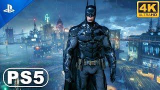 BATMAN ARKHAM KNIGHT PS5 Gameplay - 4K Ultra Graphics (4K UHD)