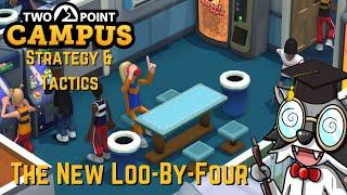 Two Point Campus Strategy & Tactics Quick Tip - The New Loo By Four