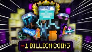 How I Spent A BILLION Coins - Hypixel Skyblock