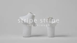 MOBJE | stripe stripe see-through