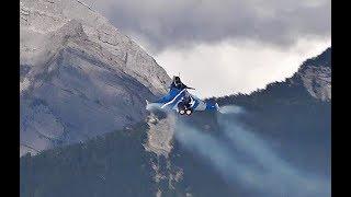 Rafale Display in the Stunning  Switzerland Mountains!!! Sion Airshow