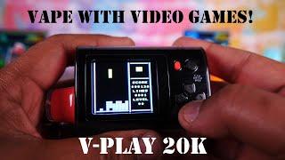 This VAPE has VIDEO GAMES!!!! V-Play 20K Review! VapingwithTwisted420