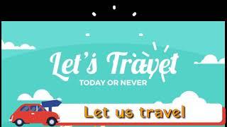 #Letustravel  #introduction  Let us travel introduction -various means of transport