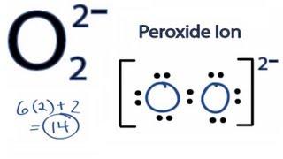 O2 2- Lewis Structure: How to Draw the Lewis Structure for  O2 2-