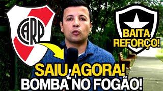 ÚLTIMA HORA! TEXTOR AGIU RÁPIDO! GRANDE NOVIDADE CONFIRMADA! | NOTICIAS DO BOTAFOGO HOJE