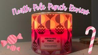 North Pole Punch Bath and Body Works Candle Review