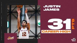 Justin James Drops Career-High 31 PTS