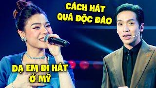 Thí sinh HÁT QUÁ ĐỘC ĐÁO khiến GK KINH NGẠC ngay khi cất giọng hát QUÁ TÂY | SONG CA GIẤU MẶT