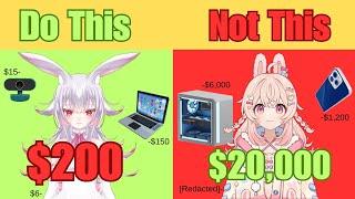 How to be a Vtuber on a Budget