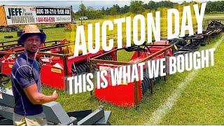 HEAVY DUTY EQUIPMENT AUCTION | Buying New Equipment for my Business | Excavation Business Owner