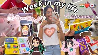 Productive Week in my life (Learning Japanese, New Room, Ft.Hometown) | Pragati shreya