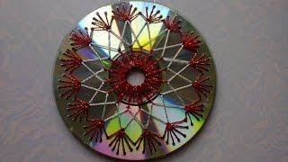 Поделки из СД дисков. Crafts from CD discs.