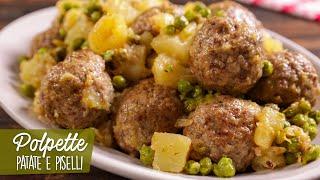 POLPETTE PATATE E PISELLI  la Ricetta Facile di Buon'Idea