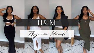 H&M HAUL | SUMMER DRESS TRY ON | SUMMER FASHION 2024