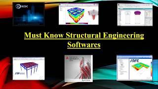 Top Must Know Structural Engineering Software!