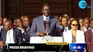 LIVE: President William Ruto Addresses the Nation