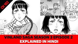Vinland Saga Season 3 Episode 2 Explained in Hindi | Chapter 102 (Eastern Expedition Arc)
