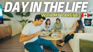 RAW DAY IN THE LIFE With PARENTS IN CANADA| What Our Life Looks Like Lately