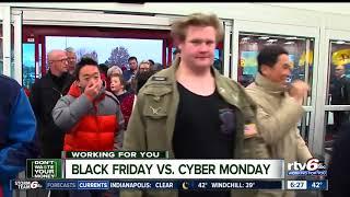 Black Friday vs. Cyber Monday