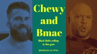 Brandon vs Chewy - Super Fun Roll in the Gym (No Gi Jiu Jitsu Training)