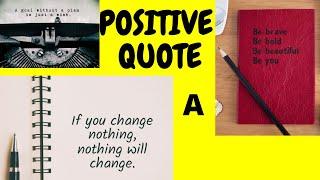 POSITIVE QUOTE A DAY JOURNAL