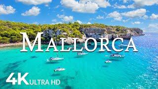 FLYING OVER MALLORCA (4K UHD) - Relaxing Music Along With Beautiful Nature Video - 4K Video ULTRA HD