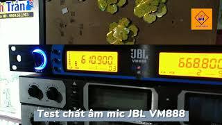 (Đã bán) Test chất âm Micro JBL VM888 tự ngắt, gia tốc, dò sóng sạch giá 1 triệu 6 | 0975.562.546