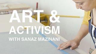 Art + Activism with Sanaz Mazinani | KQED Arts