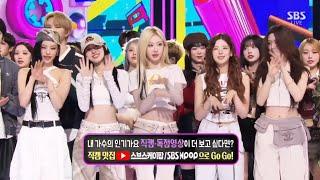 로제(rosé) & bruno mars(브루노마스) 'apt.(아파트)' 2nd 1위(win) @인기가요 inkigayo 241027