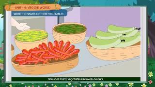 ORANGE LEAF PUBLISHERS | CLASS 1 | TERM 1 CH 4 | SEM 1 CH 4 | ENGLISH | VEGGIE WORLD