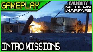 Noob Twigs playing CoD MW Introduction missions 🞔 No Commentary 🞔