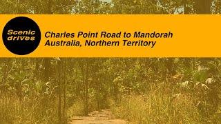 Slow TV. Scenic drives - The road trip quarterly - Charles Point Road to Mandorah in Australia