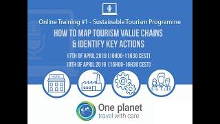 Webinar: How to map tourism value chains & identify key actions