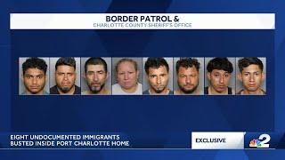 8 undocumented immigrants busted in Port Charlotte home