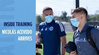 Nicolás 'Cacha' Acevedo Arrives | INSIDE TRAINING