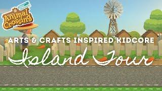 BRILLIANT ARTS & CRAFTS THEMED ISLAND TOUR | Animal Crossing New Horizons