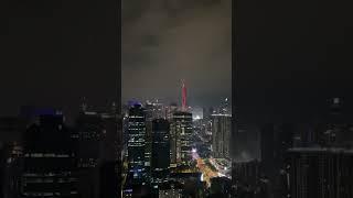 illumination at merdeka 118 tower #118 #merdekatower #illumination