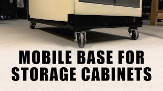 Mobile Base For Filing Cabinets - How To Make