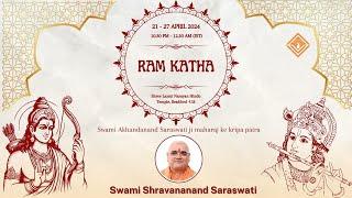 04 - Ram Katha  | Bradford UK | 21-27 April 2024| Swami Shravananand Saraswati