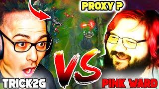 NEW PINK WARD PROXY STRAT ON SHACO TOP VS TRICK2G VOLIBEAR