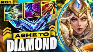Ashe Unranked to Diamond #1 - Ashe ADC Gameplay Guide | League of Legends