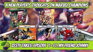 Zesty Takes Podcast Ep. 1 - Introducing Players to Marvel Champions