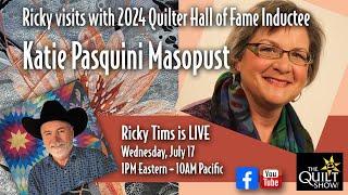 Ricky Tims LIVE - Hall of Fame Inductee - Katie Pasquini Masopust