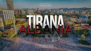 Stunning Aerial Views Of Tirana, Albania In 4k Quality! 