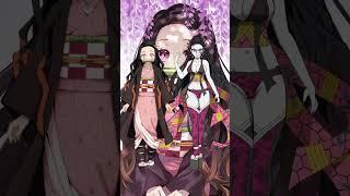 Nezuko with Demon slayer characters