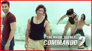 Back To Back Action Mashup | Commando 2 | Fight Scenes | Vidyut Jammwal | Adah Sharma